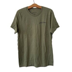 Gentry County Supply Co Short Sleeve Graphic T Shirt Men M Olive Green Basic Tee